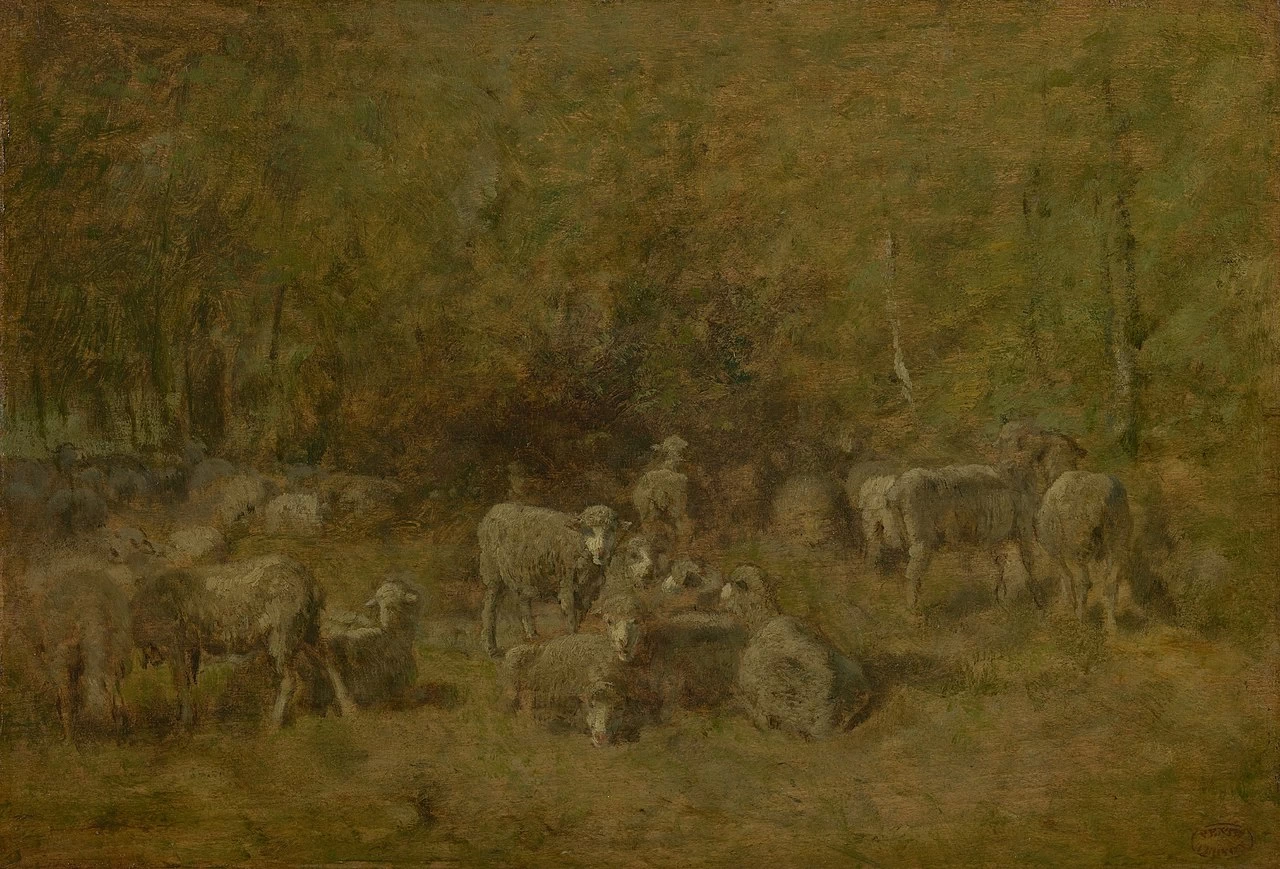 Pecore nel bosco - The Mesdag Collection, l'Aia